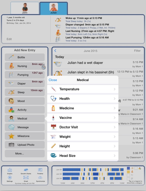 Baby Connect for iPad screenshot-3
