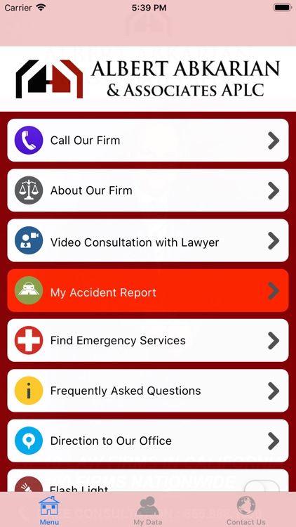 Abkarian&Associates Injury App