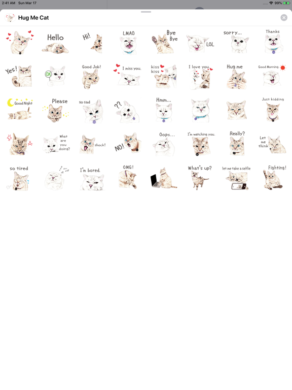 Screenshot #4 pour Hug Me If You Can Stickers