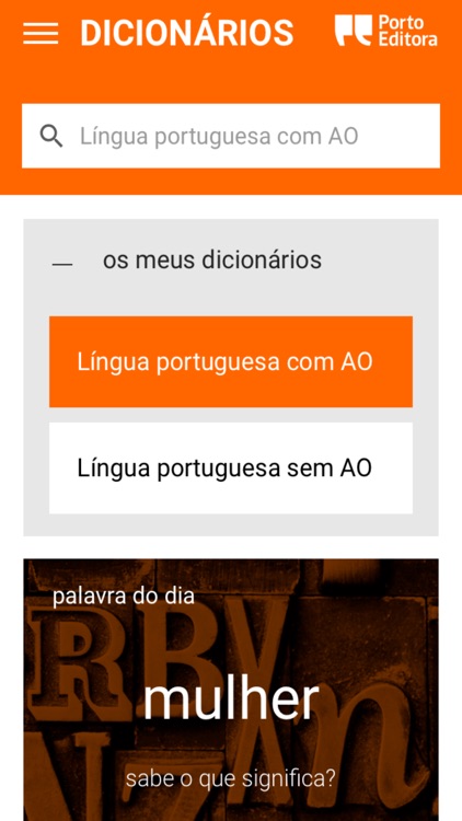 Dicionário Língua Portuguesa