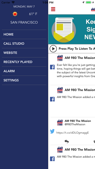 How to cancel & delete AM 980 The Mission from iphone & ipad 2