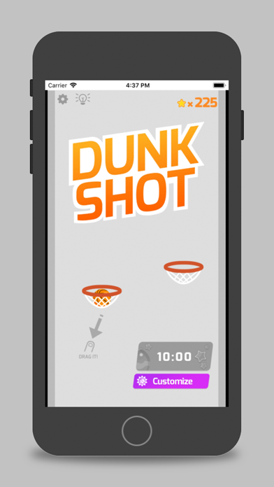 screenshot of Dunk-Shot 3