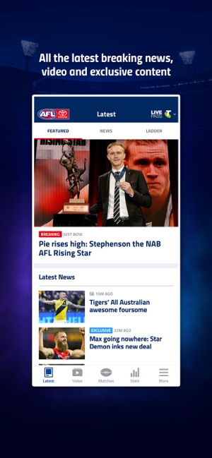 AFL Live Official App(圖2)-速報App