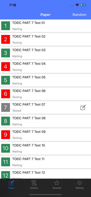 Toeic Test Part7 模擬試験９６０問 をapp Storeで