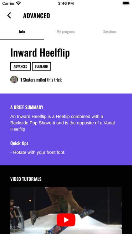 Streeet: skateboarding tricks