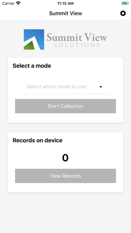 Summit View Data Collection