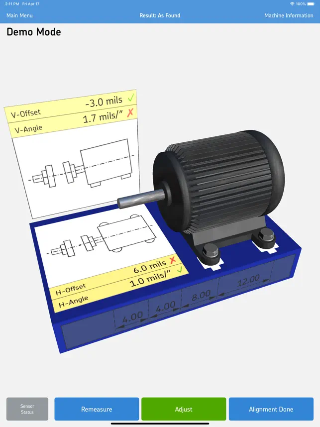 Captura 4 SKF Shaft alignment iphone