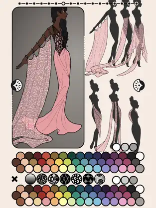 Captura de Pantalla 3 Erte Elegance Dress Up iphone