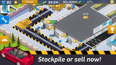 Idle Car Factory Simulator screenshot 3