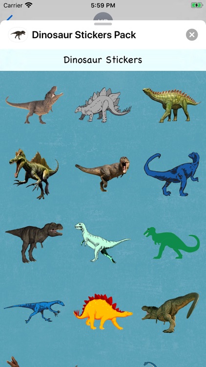 Dinosaur Stickers Pack