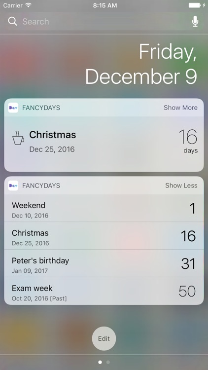 FancyDays: Light - Countdown screenshot-4