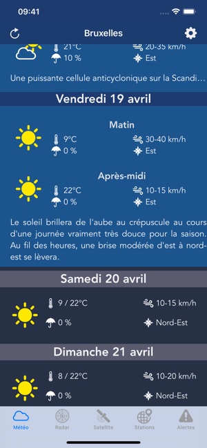 Météo Belgique(圖2)-速報App