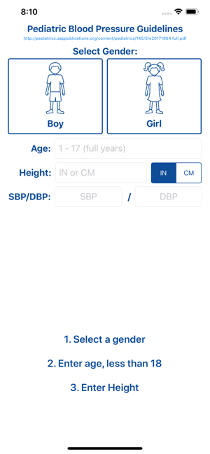 Peds Blood Pressure Guide(圖1)-速報App