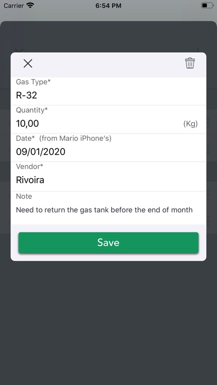 F-Gas Tool screenshot-4