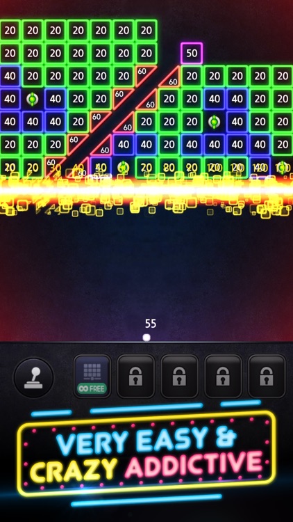 Neon Bricks Breaker screenshot-4