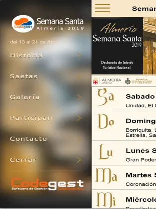 Screenshot 6 Guía Semana Santa Almería 2019 iphone