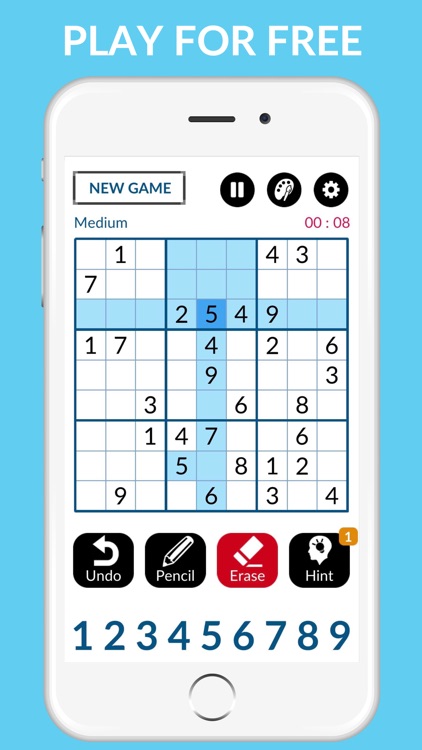Sudoku - Classic Brain Game