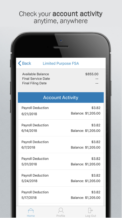 Automated Benefit Svcs FSA screenshot 2