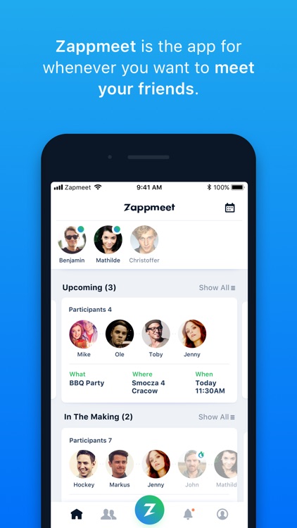 Zappmeet - Meet Your Friends