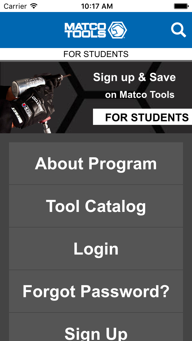 Matco Tools for Students