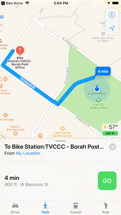 Bike Stations Boise screenshot 3