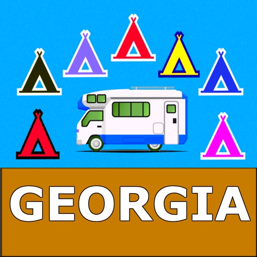 Georgia : Campgrounds & RV's icon