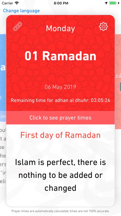 Imsakyet Ramadan 2021 screenshot-3