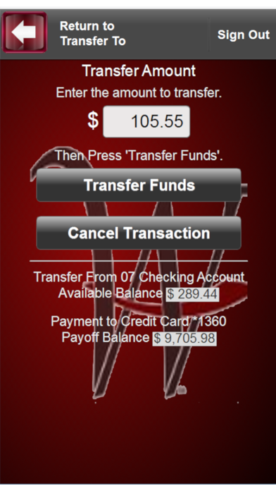 Washington Area FCU Mobile screenshot 3