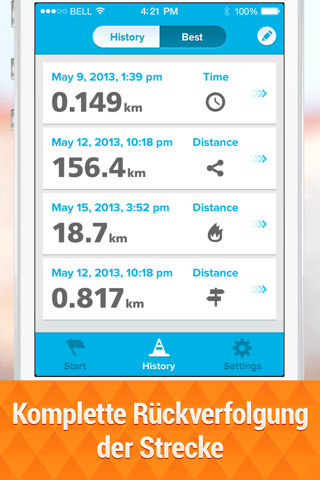 Bicycle ride tracker PRO screenshot 3