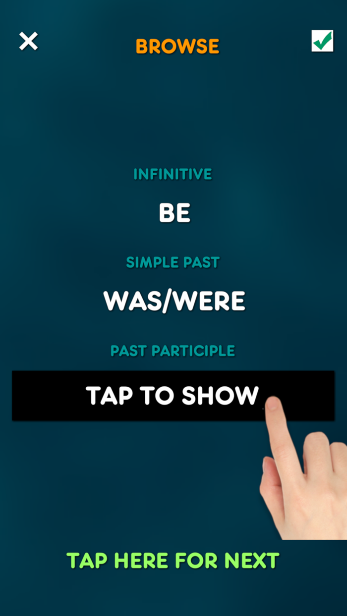 English Irregular Verbs Test