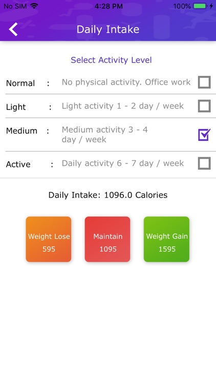 BMI n BMR Calculator screenshot-3