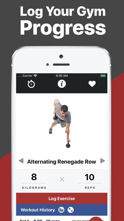 Gymster+ Weight Lifting Log screenshot-3
