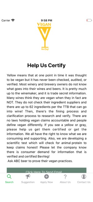 Search Vegan Wine/Beer -BevVeg(圖5)-速報App