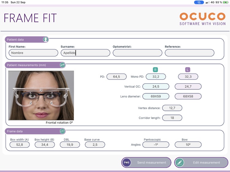 Ocuco FRAME FIT