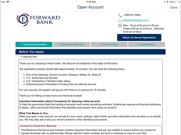 Forward Bank Mobile screenshot-6