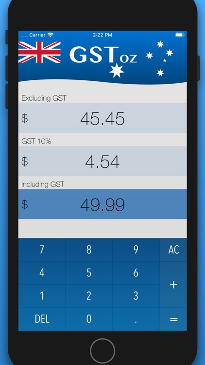 GST oz