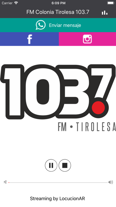 FM Colonia Tirolesa 103.7 screenshot 2