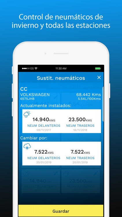 RunKeyapp - Gestión vehículos