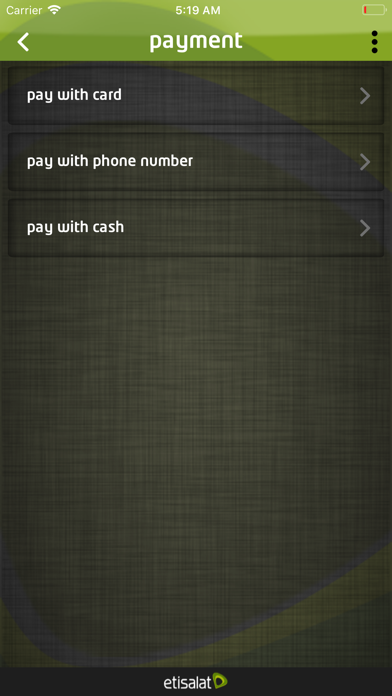 How to cancel & delete Etisalat Mobile Cashier from iphone & ipad 1