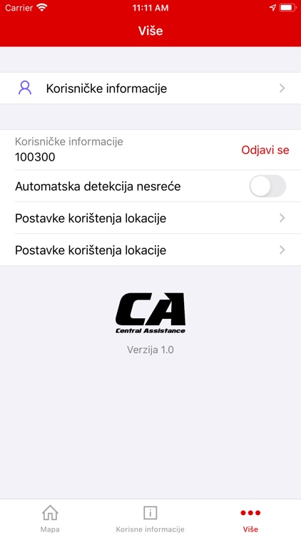 Central asistencija screenshot-4