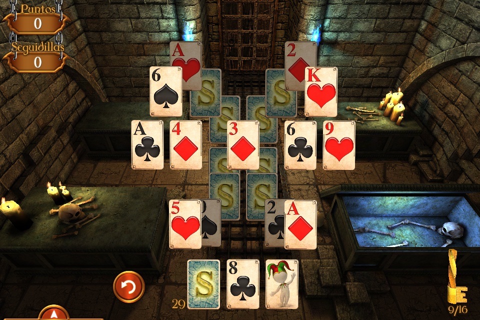 Solitaire Dungeon Escape screenshot 2