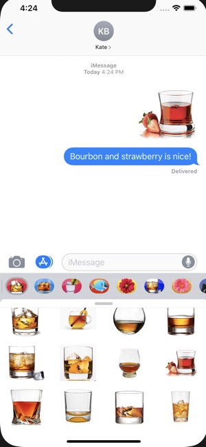 Bourbon-Emojis Stickers(圖3)-速報App