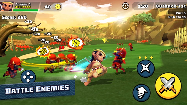 Ninja Golf™ screenshot-4