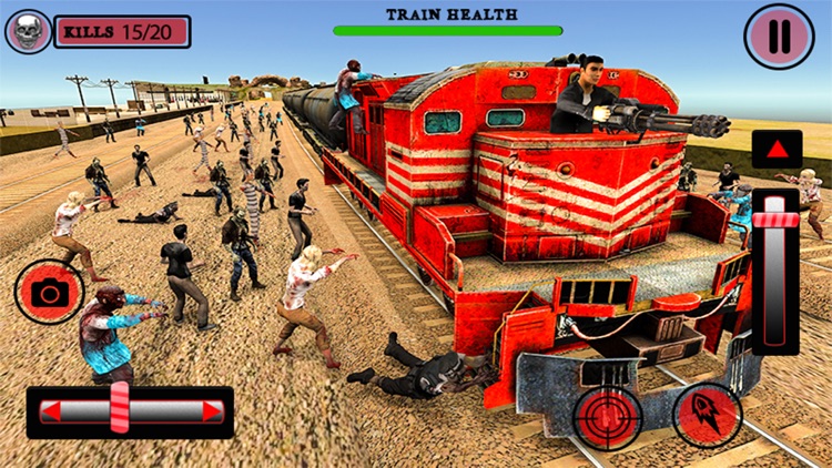 US Army Shooting Train Zombie