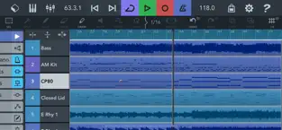 Capture 2 Cubasis 3 - Music Production iphone
