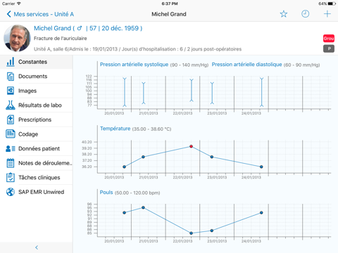 SAP EMR Unwired screenshot 2