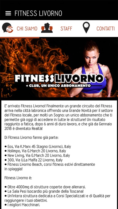 Screenshot of Fitness Livorno1