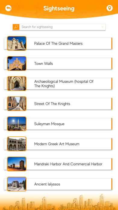 Rhodes City Guide screenshot 3