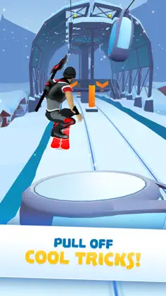 SnowRacer: Ramps - Screenshot 2