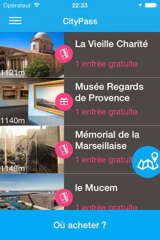 CityPass Marseille screenshot 2